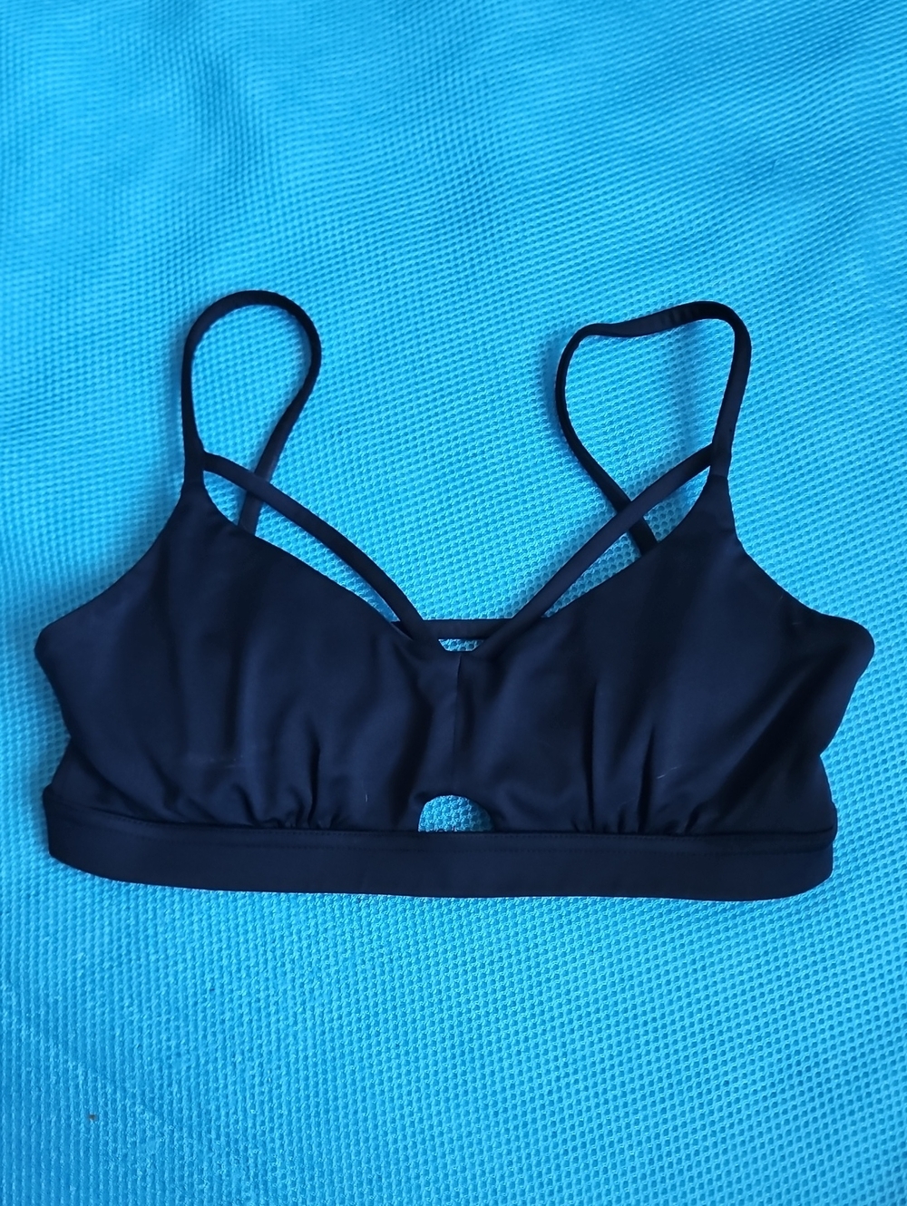 Forever 21 Black Strappy Bralette